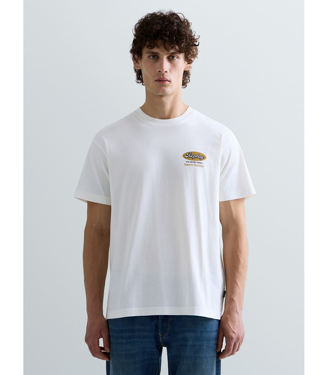 インダストリアルテイスト プリントTシャツ 詳細画像 ホワイト 1